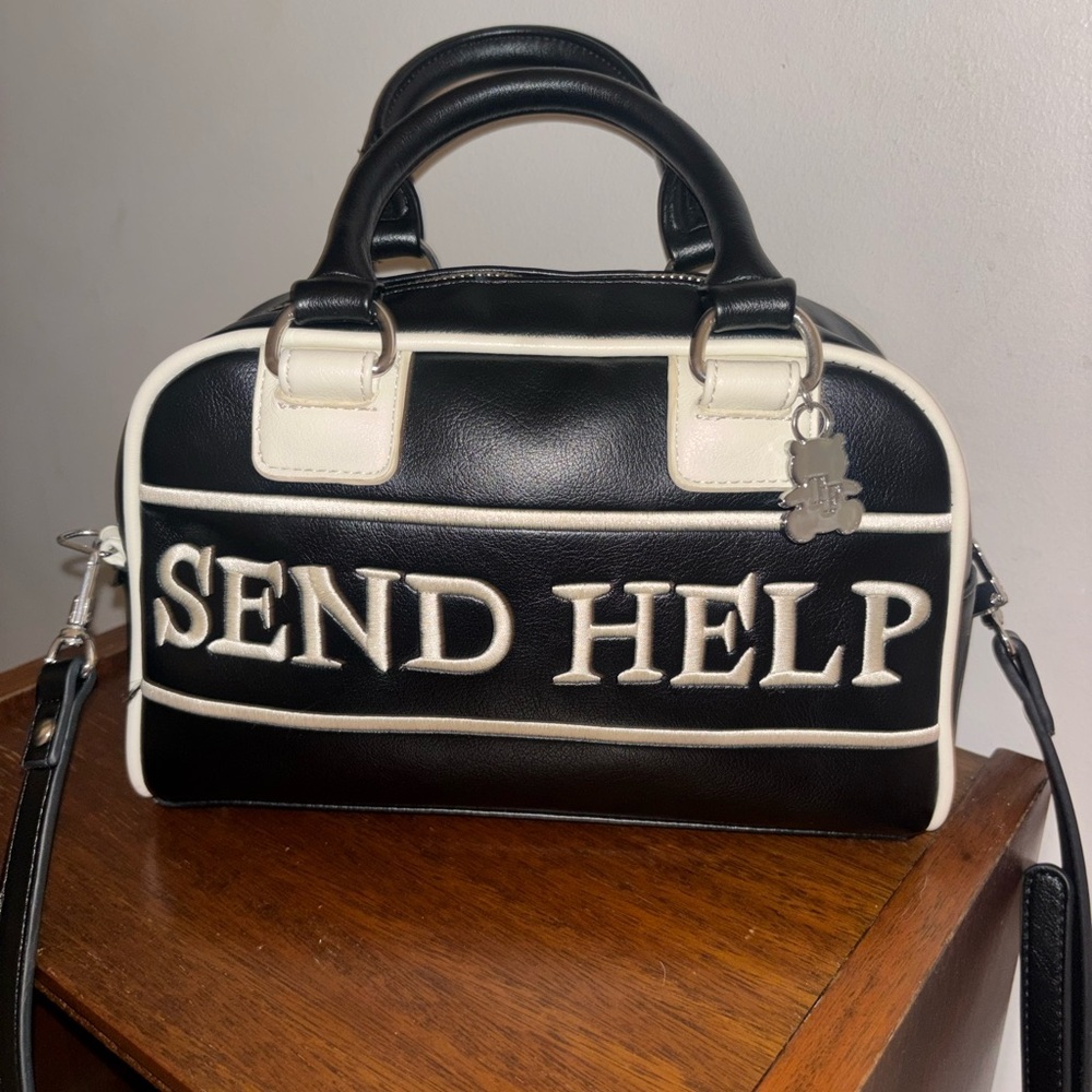 Teddy Fresh Black and Gray Bag